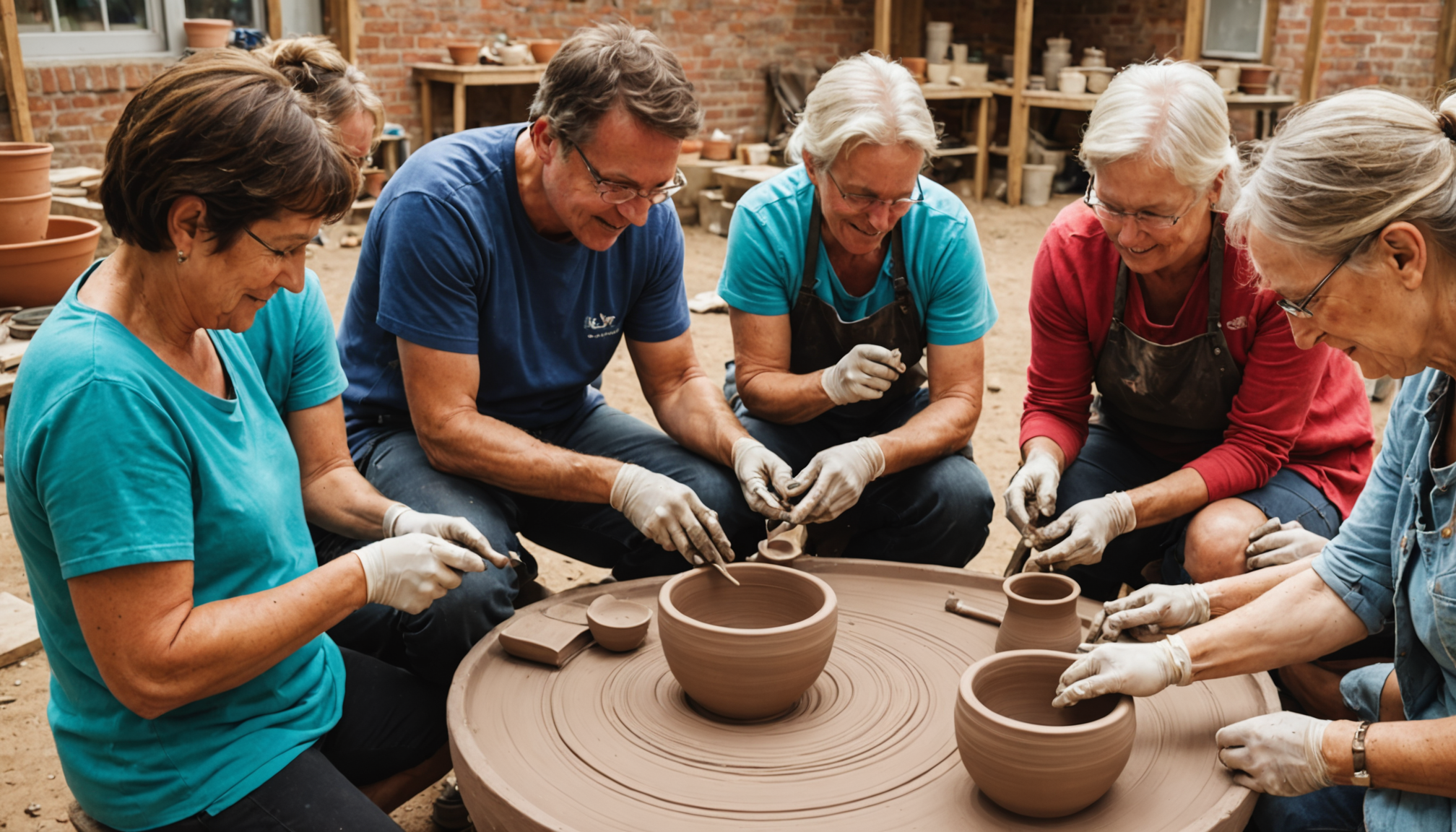 découvrez nos ateliers créatifs de céramique : apprenez les techniques de modelage et de décoration, exprimez votre créativité et repartez avec vos propres créations uniques. accessible à tous niveaux.