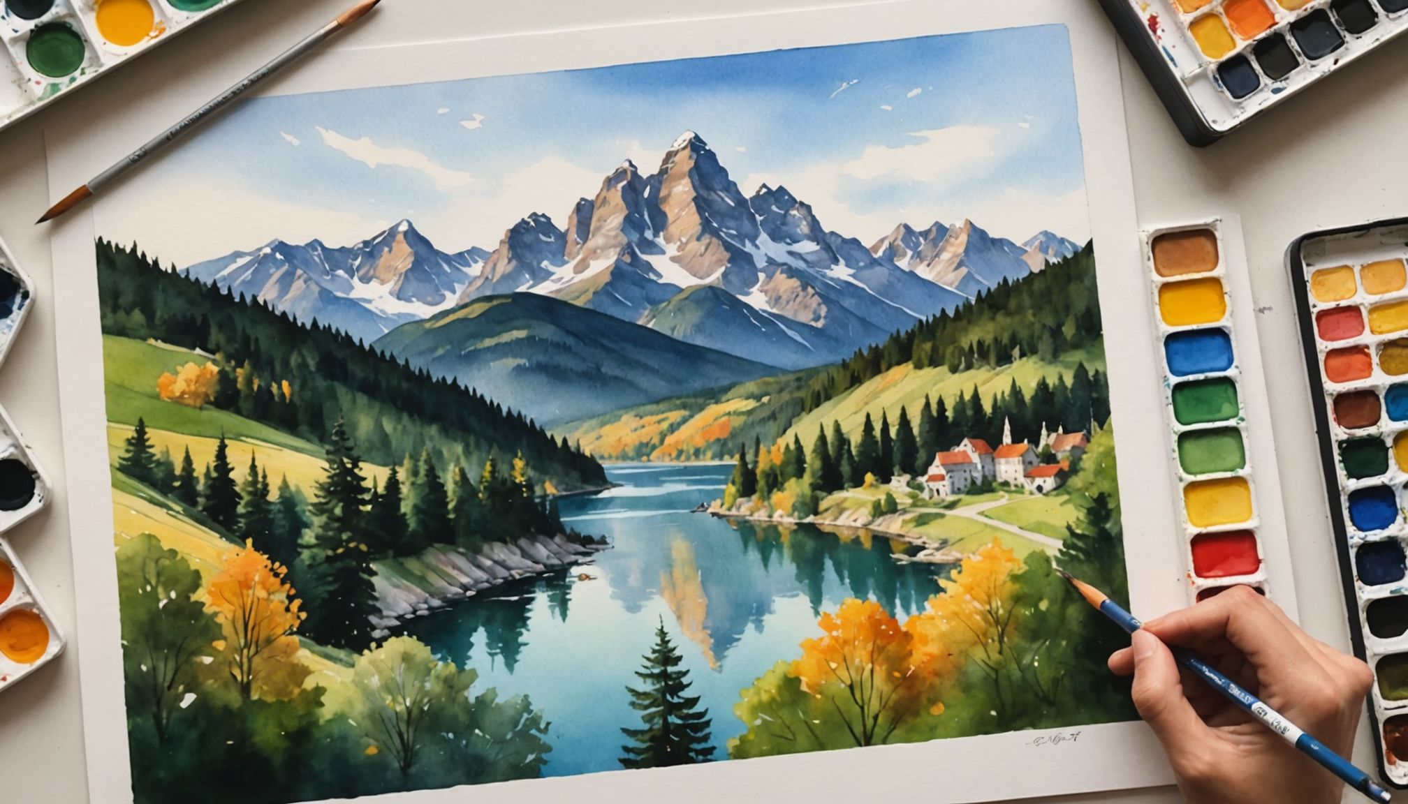 offrez-vous ou offrez un cadeau unique avec des commandes d’art personnalisées : portraits sur mesure et aquarelles de voyage réalisées par un artiste professionnel. idéal pour immortaliser vos souvenirs ou décorer votre intérieur !