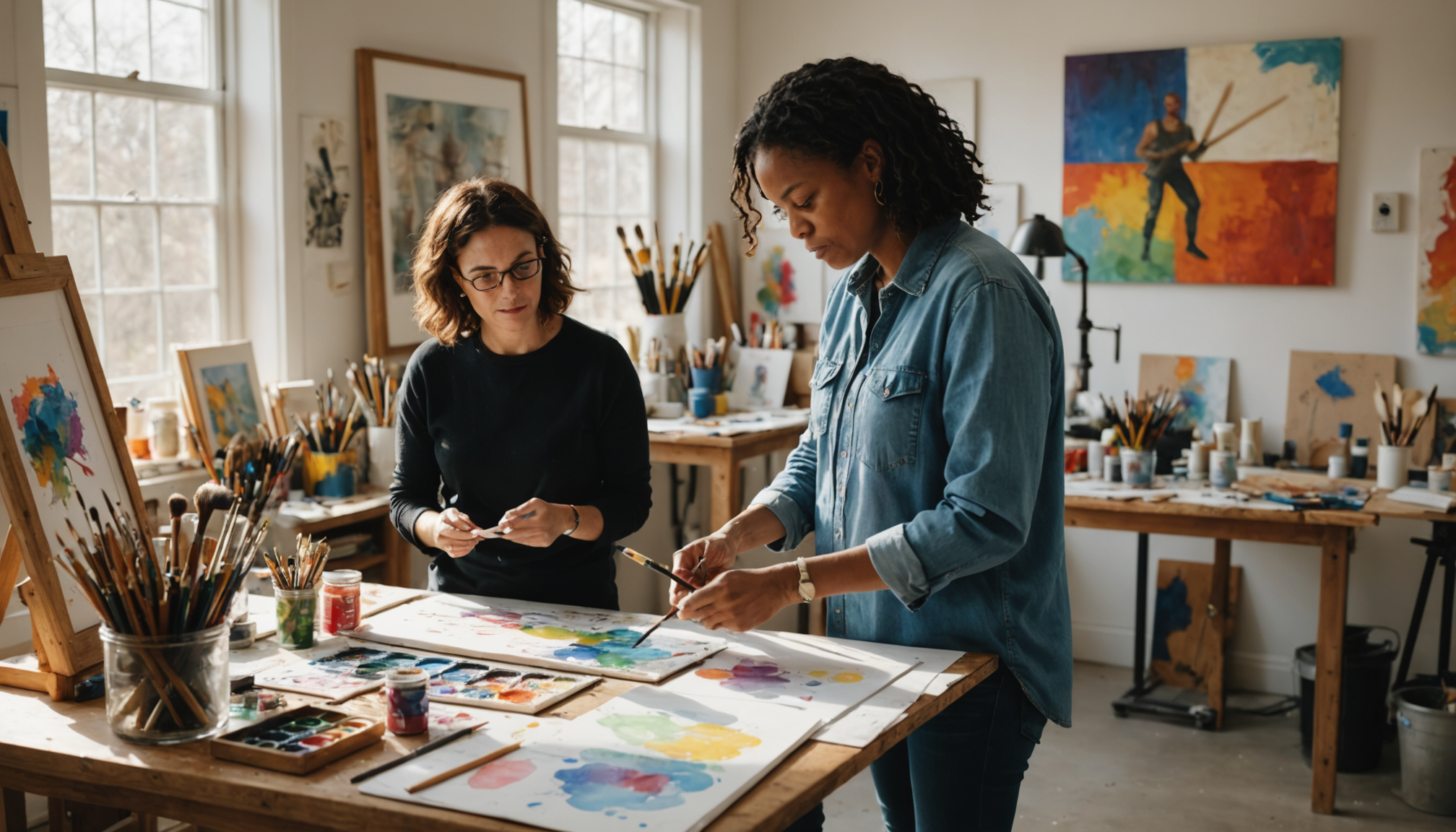 découvrez comment commander une œuvre d'art aux états-unis et collaborer efficacement avec des artistes américains pour créer des pièces uniques et personnalisées.