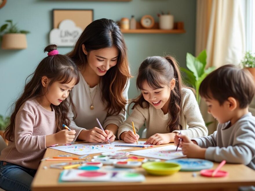 découvrez des activités créatives faciles et amusantes à réaliser en famille à la maison pour stimuler l'imagination et partager des moments précieux ensemble.