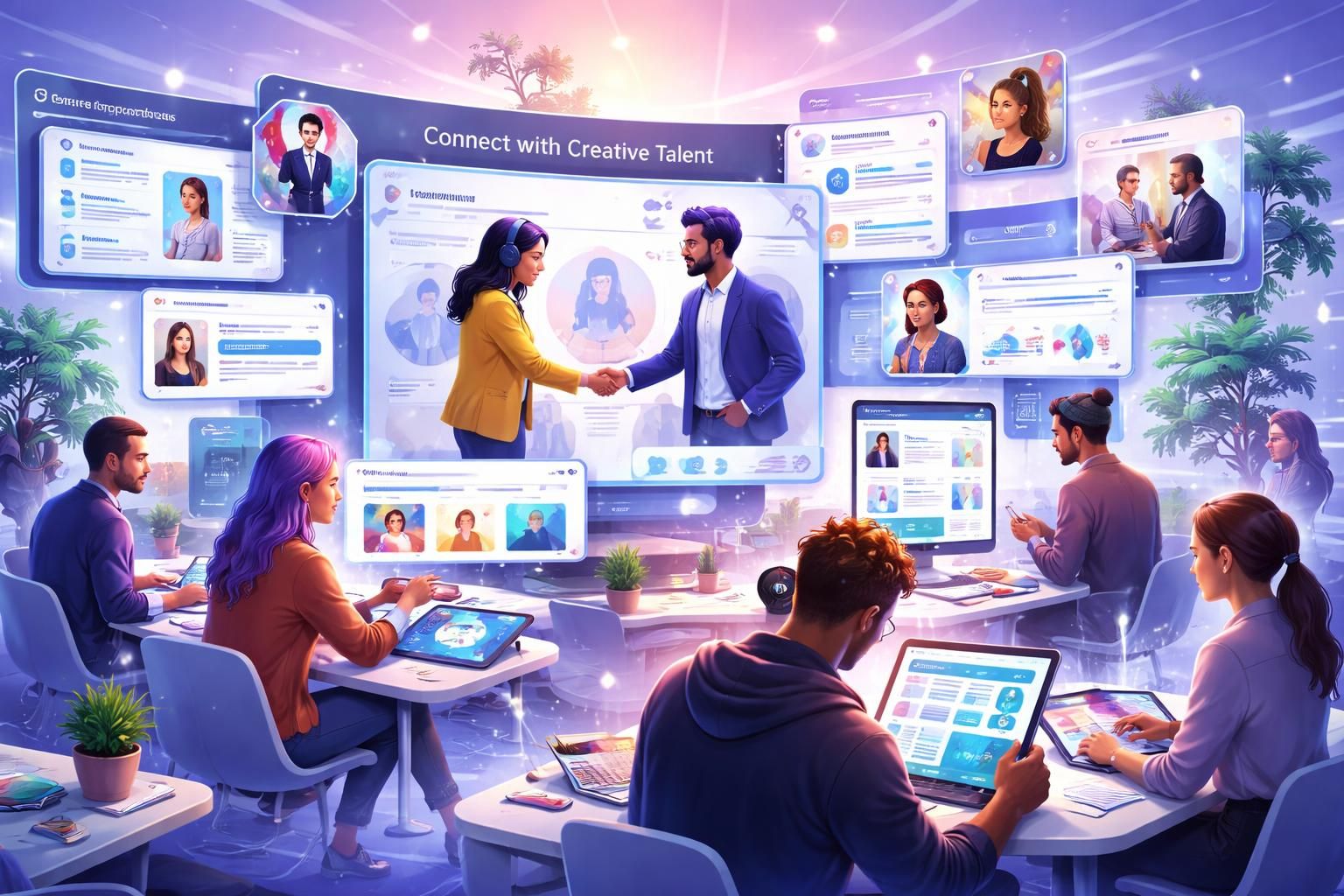 découvrez notre plateforme dédiée à la mise en relation entre artistes et entreprises pour faciliter vos commandes artistiques corporate sur-mesure.