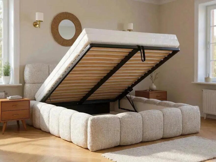 Lit coffre : optimiser l’espace sans alourdir la chambre